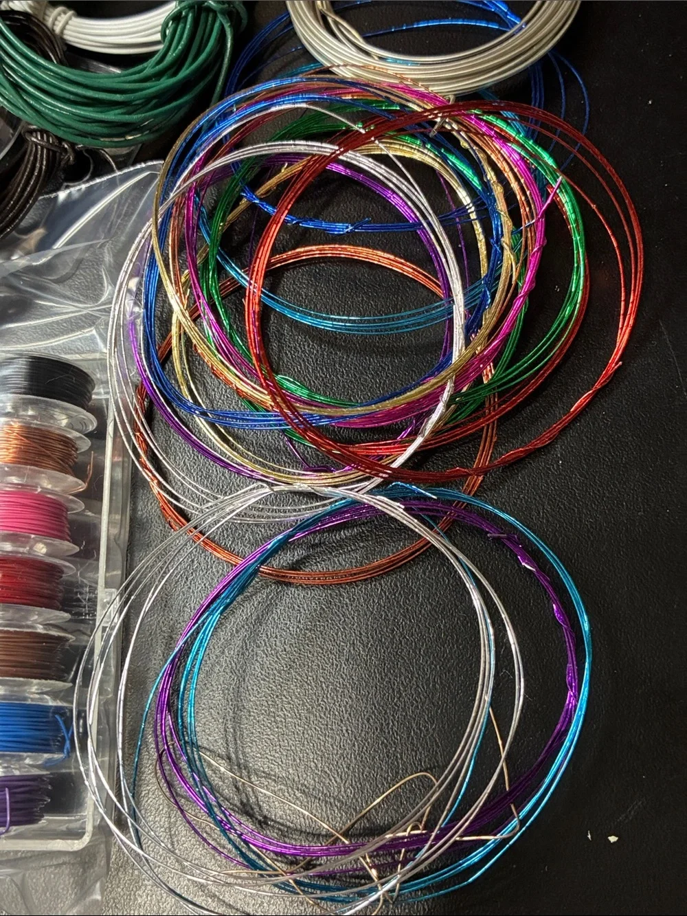 Assorted Colored Craft Wire Spools - Multicolor